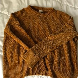AMAZINGLY SOFT orange sweater! NWOT